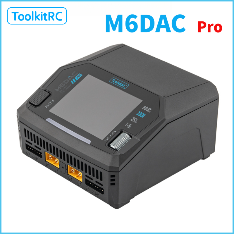 Toolkitrc M6Dac Smart Charger - Зарядное устройство ToolkitRC M6DAC PRO для