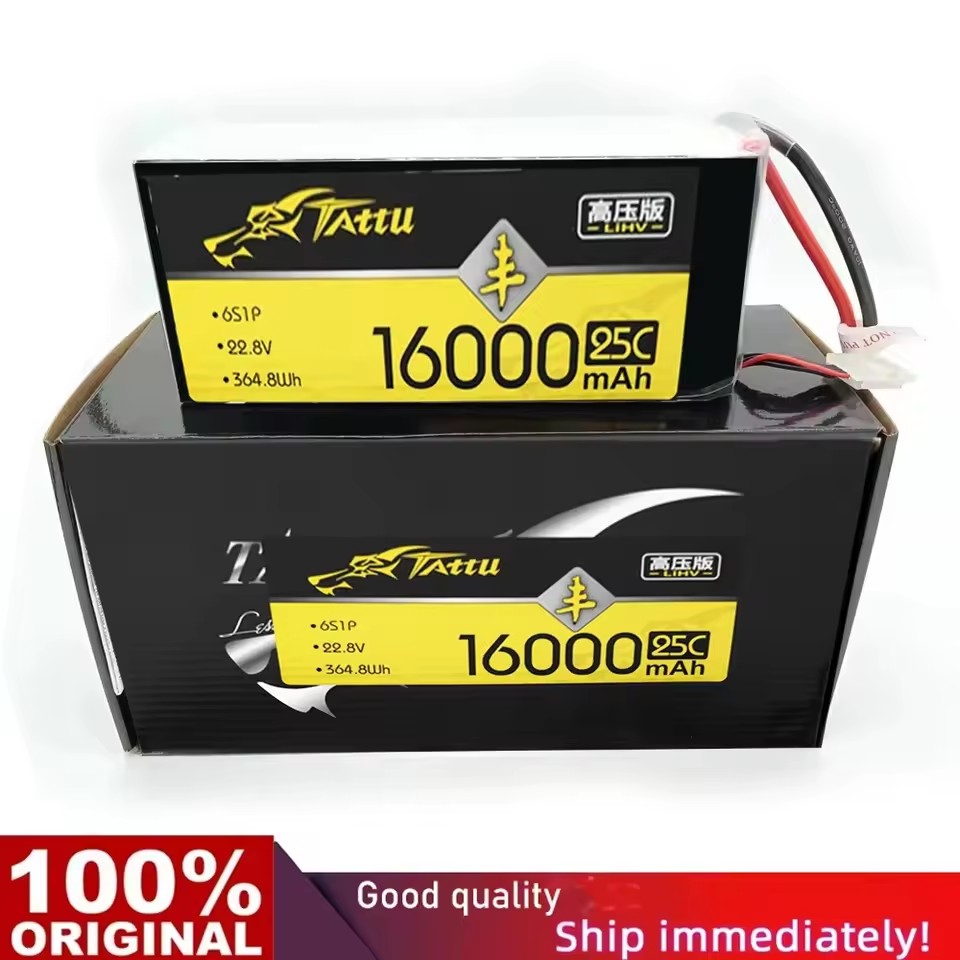 Tattu 6S 22000Mah Lipo Battery - Новый аккумулятор TATTU UAV HV Lipo