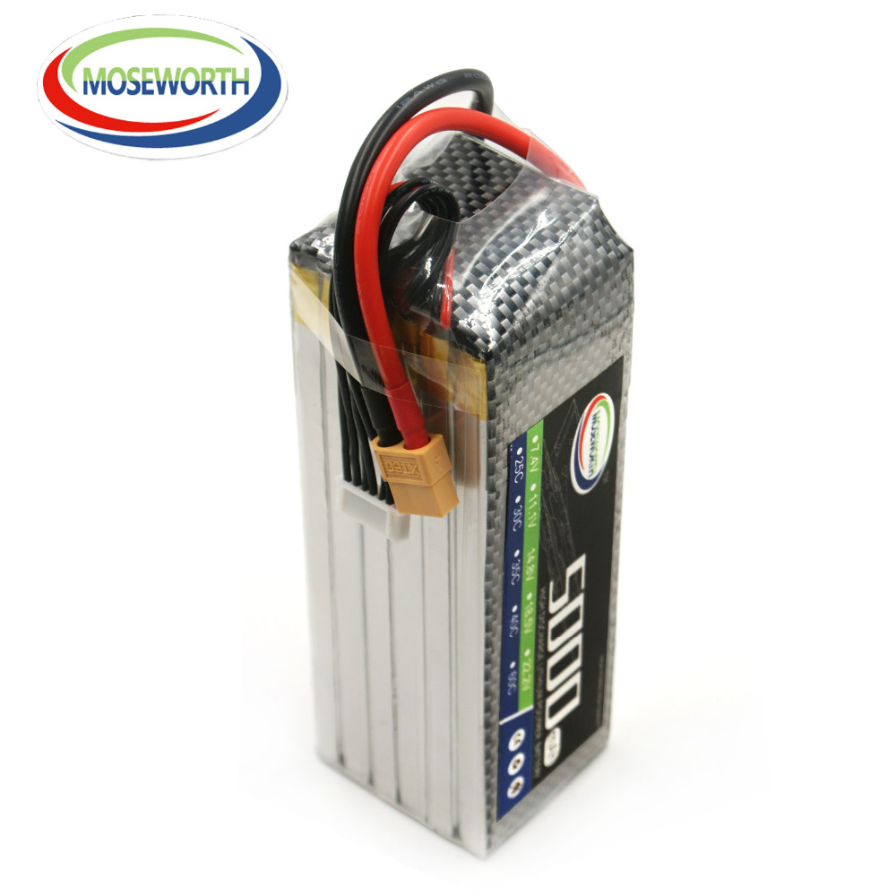 6S Lipo Battery 22.2V 5000Mah - Аккумулятор LiPo 6S, 22,2 в, 5000