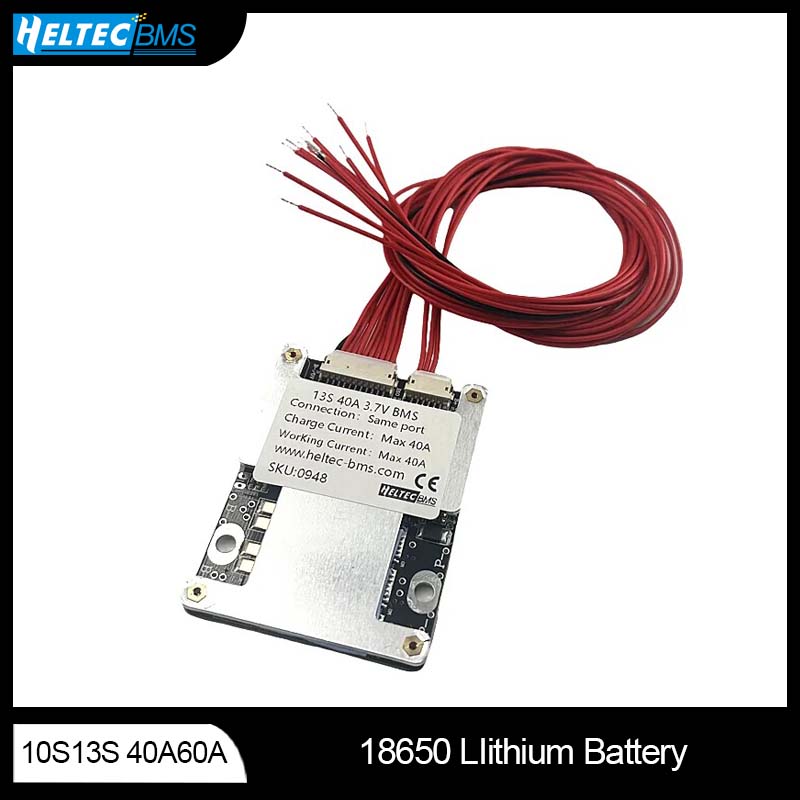 12S Lipo Battery Balancing Board - Плата защиты аккумуляторов Heltec BMS 36В