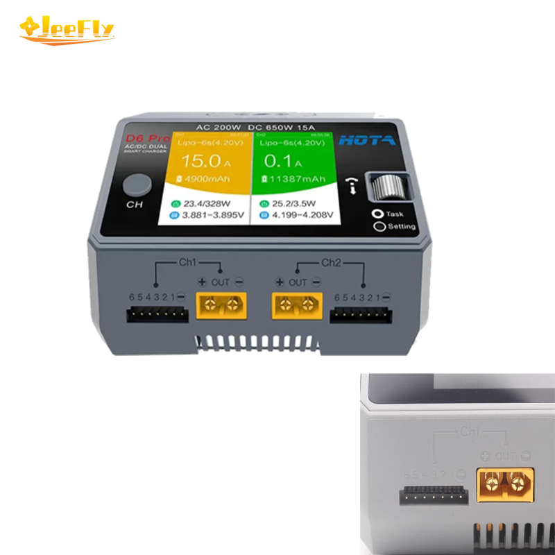 Hota D6 Pro Dual Lipo Charger - HOTA D6 Pro 650W Двухканальное интеллектуальное