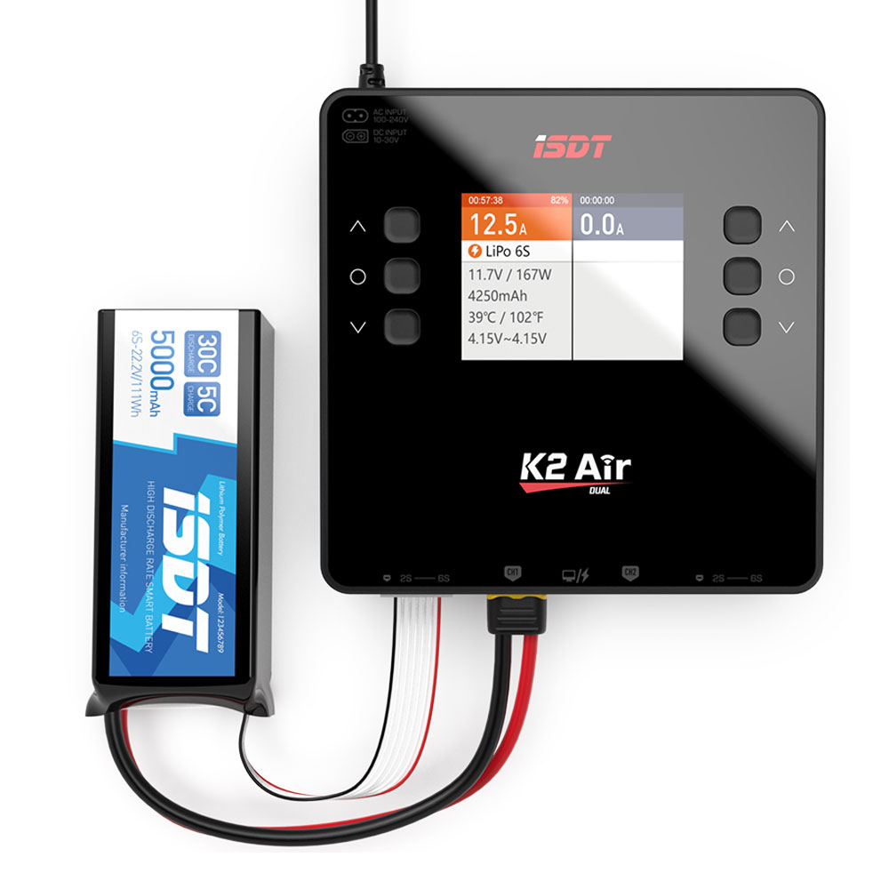 Isdt K4 Dual Lipo Charger - ISDT Lipo Балансное зарядное устройство Разрядное