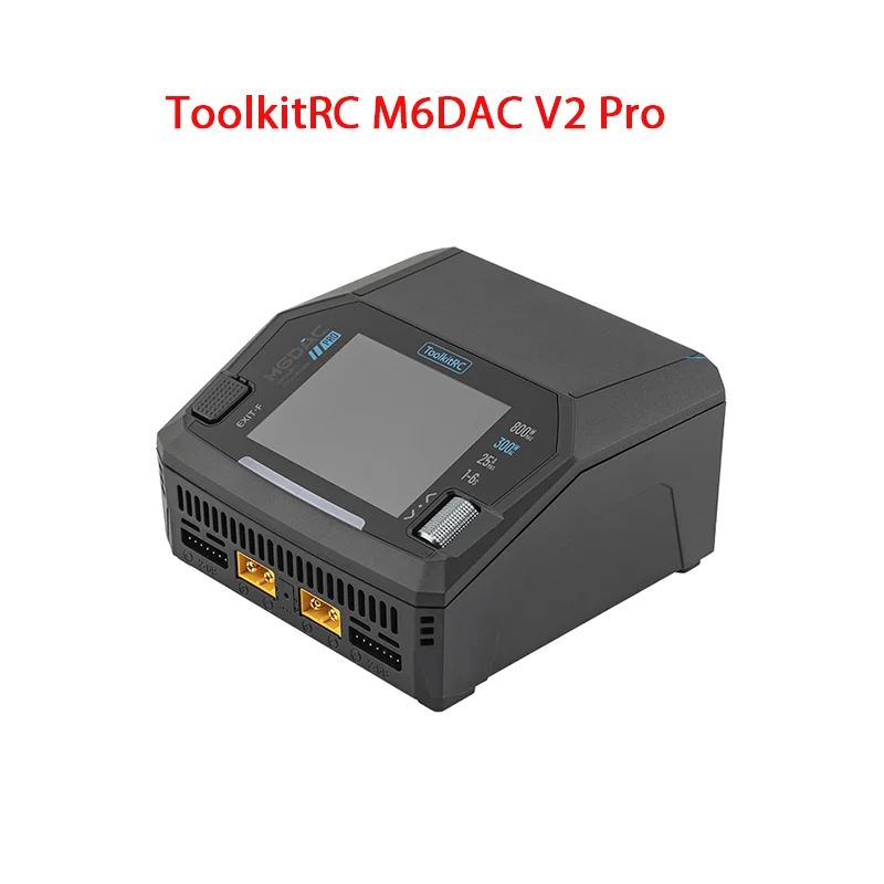 Toolkitrc M6Dac Smart Charger - Зарядное устройство ToolkitRC M6DAC V2 Pro
