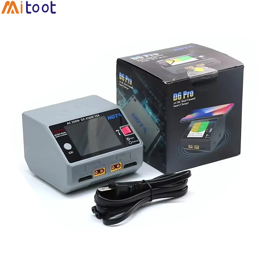 Зарядное устройство HOTA D6 Pr – обзор и цена Hota D6 Pro Dual Lipo Charger
