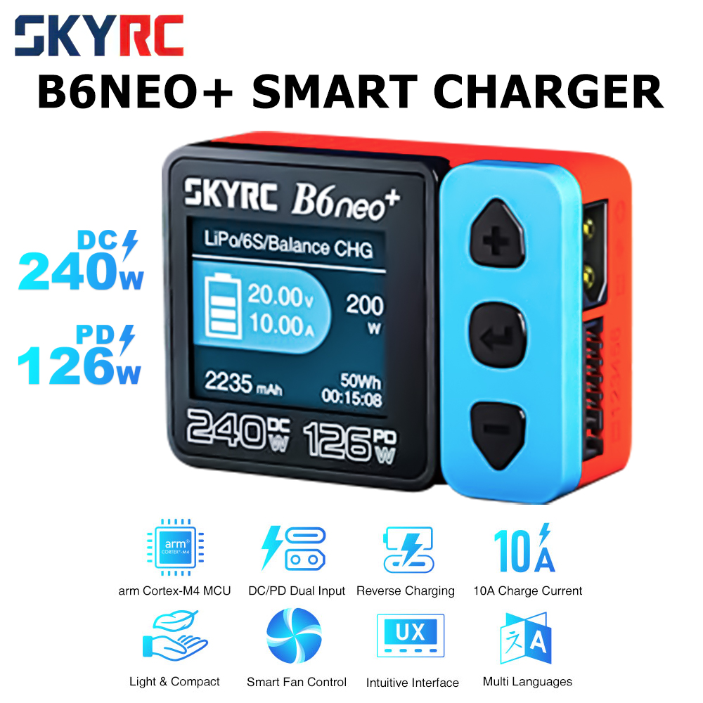 SkyRC B6 neo Smart Charger DC  – обзор и цена Skyrc B6 Neo Smart Charger