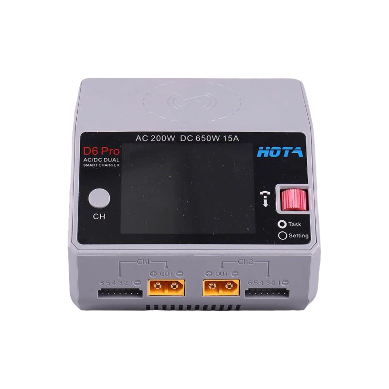 Зарядное устройство SNQP HOTA  – обзор и цена Hota D6 Pro Dual Lipo Charger