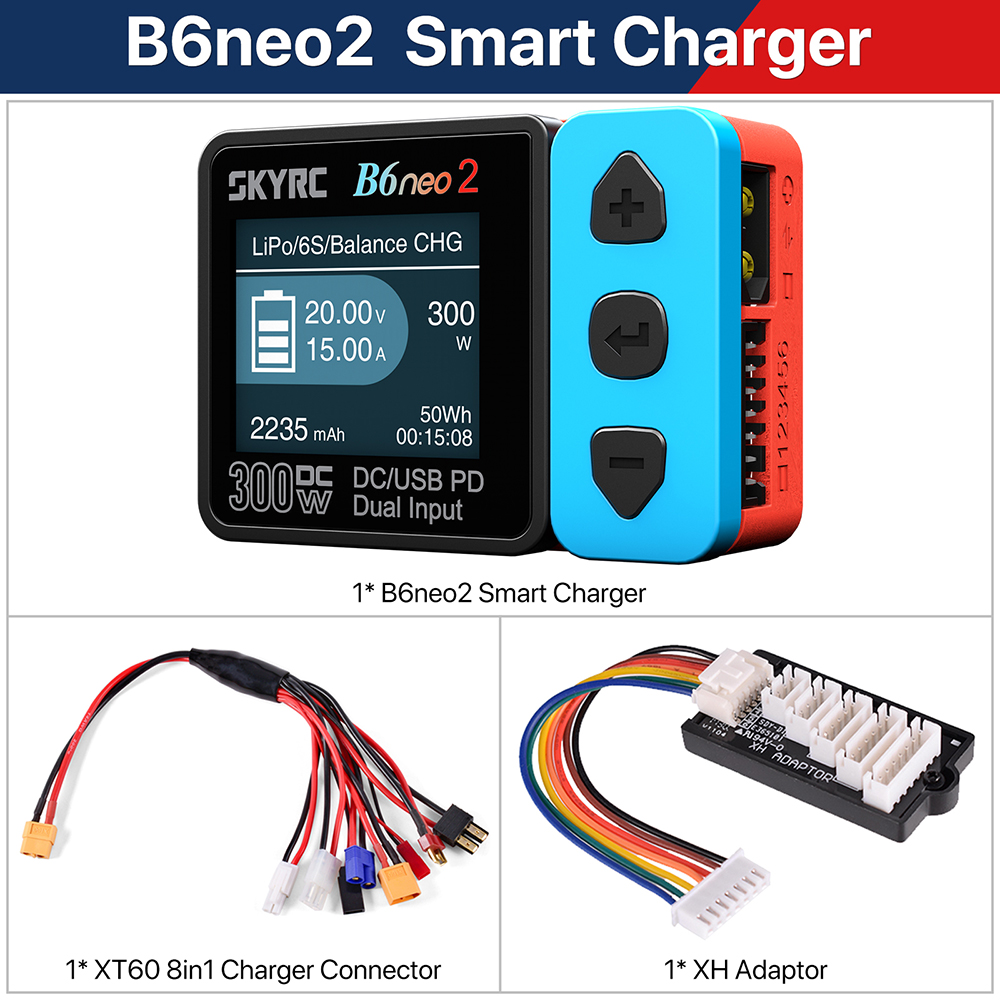 НОВЫЙ Умный зарядный блок SKYR – обзор и цена Skyrc B6 Neo Smart Charger