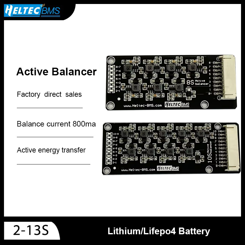 Активный балансир 0.8A, плата  – обзор и цена 12S Lipo Battery Balancing Board