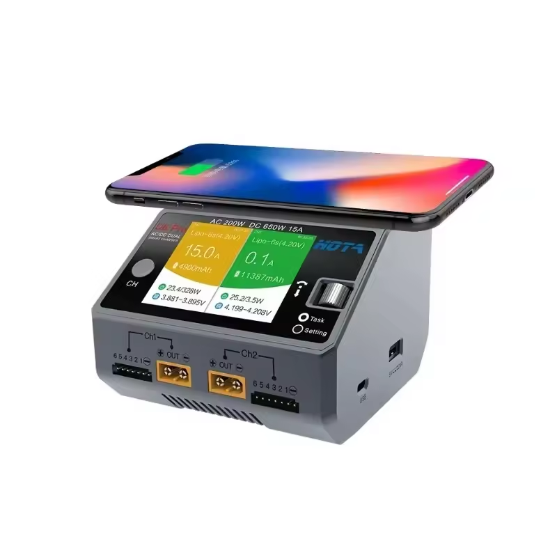 Оригинальное двухканальное зар – обзор и цена Hota D6 Pro Dual Lipo Charger
