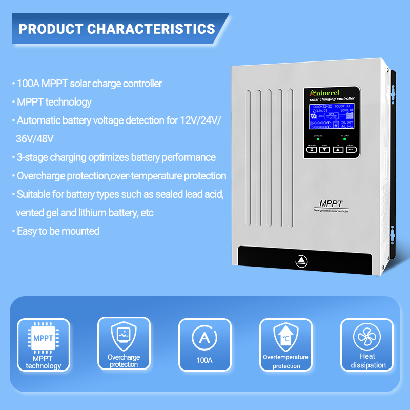 Солнечный контроллер заряда An – обзор и цена Lifepo4 12V 100Ah Bms Bluetooth