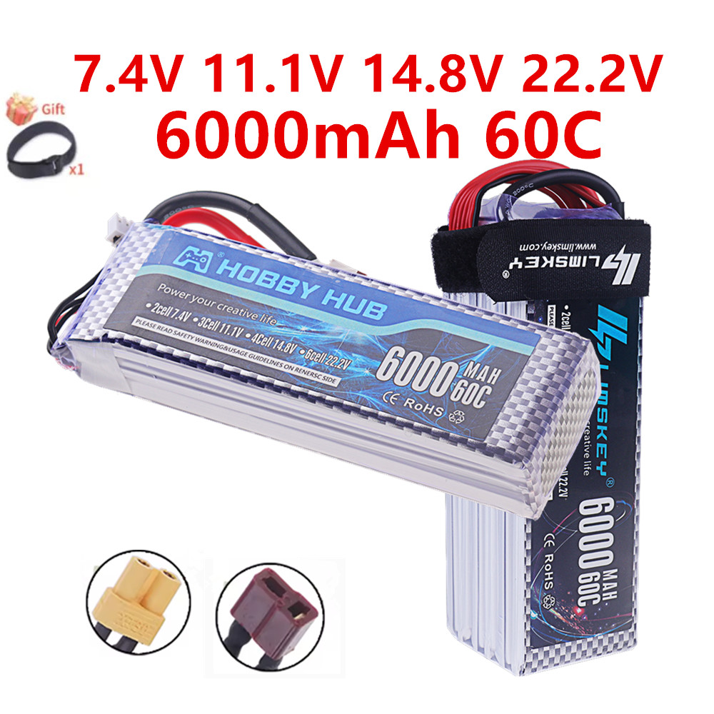 Аккумулятор LiPo 2S 3S 4S 6S 7 – обзор и цена 4S Lipo Battery 14.8V 6000Mah