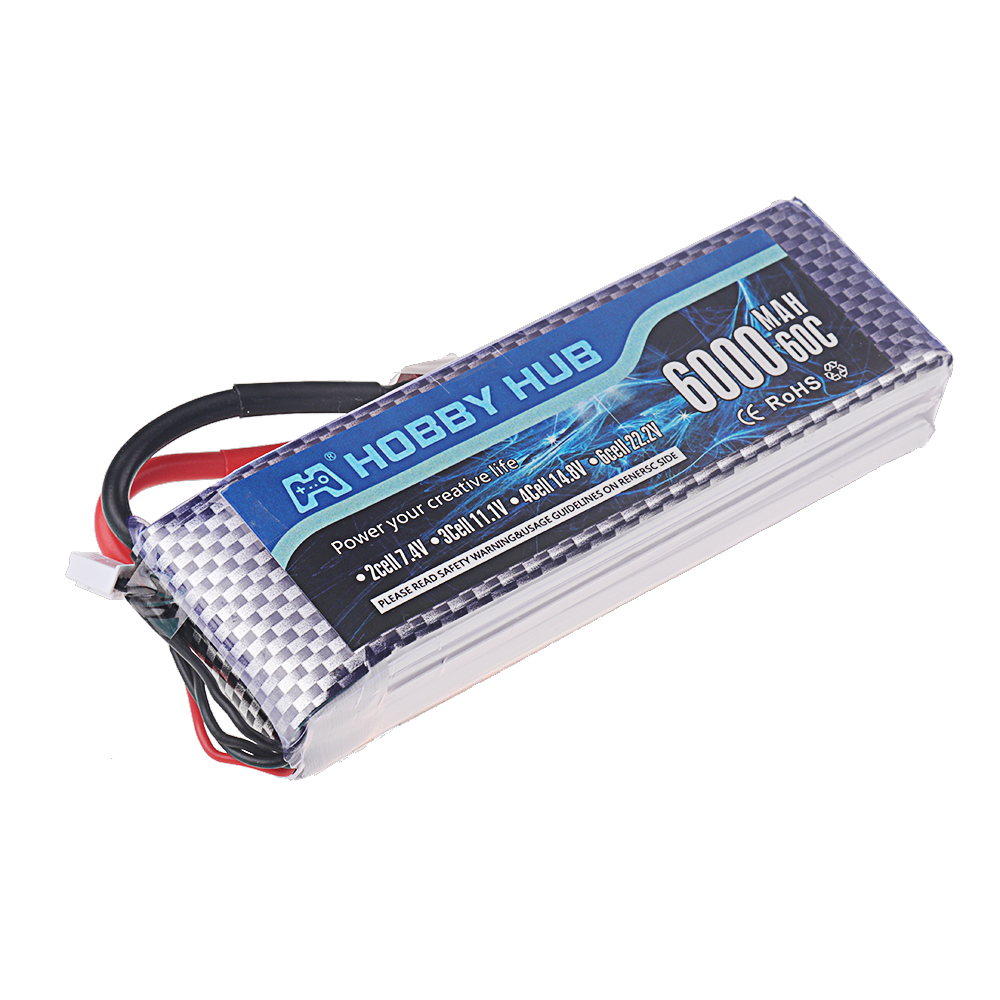 Аккумулятор LiPo 2S 3S 4S 6S 7 – обзор и цена 4S Lipo Battery 14.8V 6000Mah