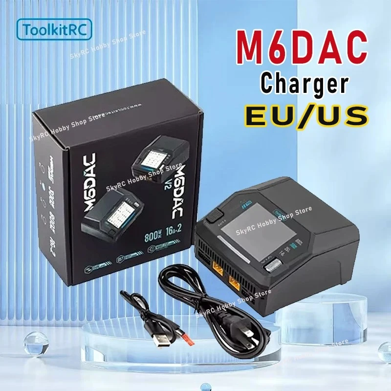ToolkitRC M6DAC V2 Двухканальн – обзор и цена Toolkitrc M6Dac Smart Charger
