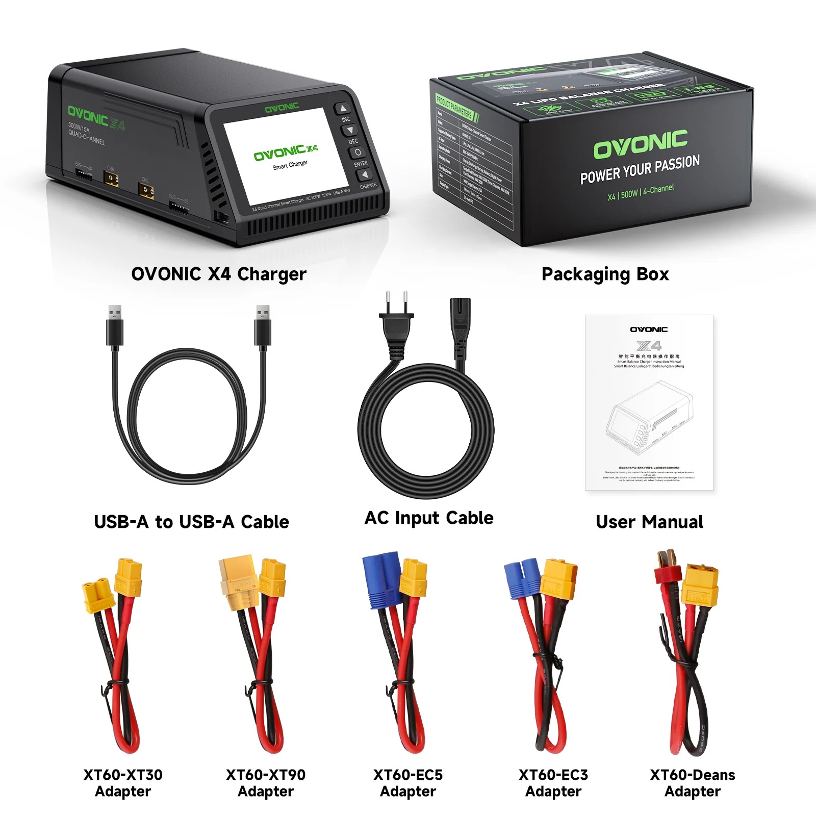 Зарядное устройство Ovonic X4  – обзор и цена Toolkitrc M6Dac Smart Charger