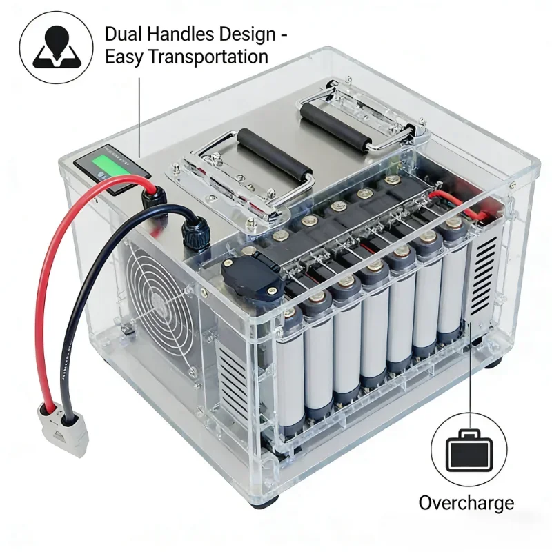Аккумулятор LiFePO4 12В 24В 48 – обзор и цена Lifepo4 12V 100Ah Bms Bluetooth