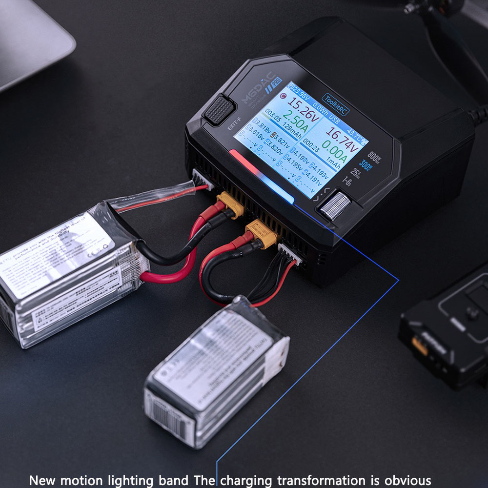 Зарядное устройство ToolkitRC  – обзор и цена Toolkitrc M6Dac Smart Charger